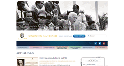 Desktop Screenshot of juanbosch.org
